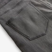 Load image into Gallery viewer, Light Grey Skinny Fit Comfort Stretch Jeans