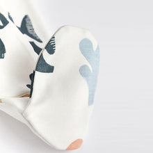 Load image into Gallery viewer, Blue/Orange Baby Sleepsuits 3 Pack (0-2yrs)