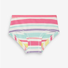 Load image into Gallery viewer, Pink/Green/Orange Unicorn Hipster Briefs 5 Pack (2-12yrs)