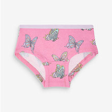 Load image into Gallery viewer, Pink/Green/Orange Unicorn Hipster Briefs 5 Pack (2-12yrs)