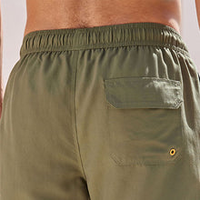 Load image into Gallery viewer, Khaki Green Swim Shorts