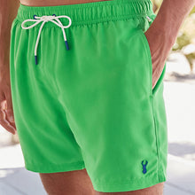 Load image into Gallery viewer, Lime Green Swim Shorts