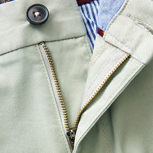 Load image into Gallery viewer, Light Green Stretch Chino Shorts