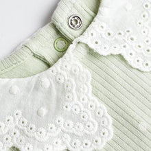 Load image into Gallery viewer, Multi Pastel Baby Collared Sleepsuits 3 Pack (0mths-18mths)