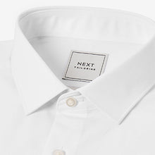 Load image into Gallery viewer, White Regular Fit Single Cuff Easy Care Shirt