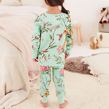 Load image into Gallery viewer, Pink/Yellow/Green Floral Pyjamas 3 Pack (5-12yrs)
