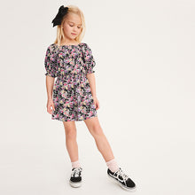 Load image into Gallery viewer, Ditsy Print Shirred Playsuit (3-12yrs)