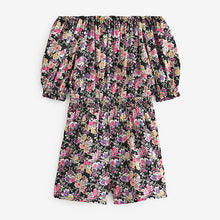 Load image into Gallery viewer, Ditsy Print Shirred Playsuit (3-12yrs)