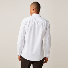 Load image into Gallery viewer, Green Print / White Stripe Trimmed Shirts 2 Pack