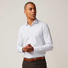 Load image into Gallery viewer, Green Print / White Stripe Trimmed Shirts 2 Pack