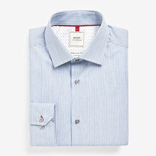 Load image into Gallery viewer, Green Print / White Stripe Trimmed Shirts 2 Pack