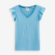 Load image into Gallery viewer, Blue Floral Cotton Pyjamas