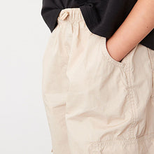 Load image into Gallery viewer, Neutral Stone Parachute Cargo Cuffed Trousers (3-12yrs)