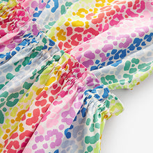 Load image into Gallery viewer, Rainbow Animal Cut-Out Detail Playsuit