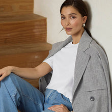 Load image into Gallery viewer, White Heavyweight Short Sleeve Crew Neck T-Shirt