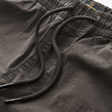 Load image into Gallery viewer, Charcoal Grey Regular Tapered Fit Stretch Utility Cargo Trousers