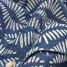Load image into Gallery viewer, Navy Geo Printed Short Sleeve Shirt