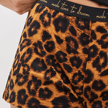 Load image into Gallery viewer, Animal Cotton Blend Ribbed Vest Short Pyjamas Set