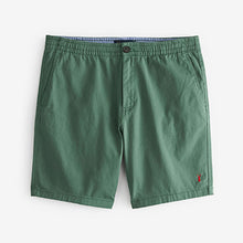 Load image into Gallery viewer, Green Stretch Chino Shorts