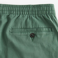 Load image into Gallery viewer, Green Stretch Chino Shorts