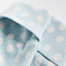 Load image into Gallery viewer, Blue Footless Zip Baby Sleepsuits 2 Pack (0mths-18nths)