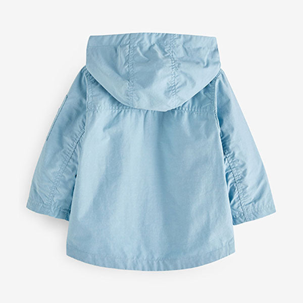 Pale blue hotsell rain mac