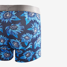 Load image into Gallery viewer, Blue Leaf 4 Pack A-Front Boxers