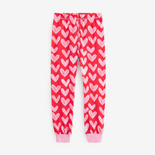 Load image into Gallery viewer, Red/Pink Love Heart Pyjamas 2 Pack (9mths-8yrs)