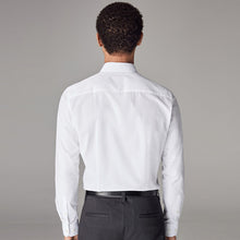 Load image into Gallery viewer, White Skinny Fit Easy Care Single Cuff Shirt