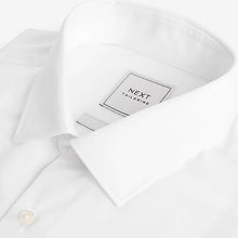 Load image into Gallery viewer, White Skinny Fit Easy Care Single Cuff Shirt