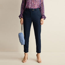 Load image into Gallery viewer, Navy Blue The Ultimate Cotton Rich Chino Trousers