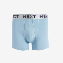 Load image into Gallery viewer, Blue Floral 8 Pack A-Front Boxers