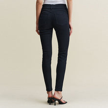 Load image into Gallery viewer, Black Super Stretch Soft Sculpt Pull-On Denim Leggings