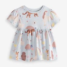 Load image into Gallery viewer, Light Blue Unicorn Cotton T-Shirt (3mths-6yrs)