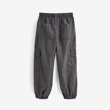 Load image into Gallery viewer, Charcoal Parachute Cargo Cuffed Trousers (3-12yrs)