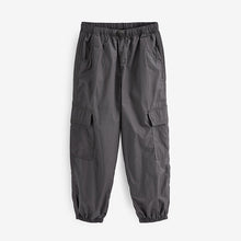 Load image into Gallery viewer, Charcoal Parachute Cargo Cuffed Trousers (3-12yrs)