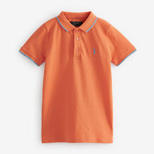 Load image into Gallery viewer, Orange Short Sleeve Polo Shirt (3-12yrs)