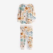 Load image into Gallery viewer, Blue/Rush Safari Animals Snuggle Pyjamas 3 Pack (9mths-6yrs)