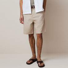 Load image into Gallery viewer, Stone Belted Chino Shorts