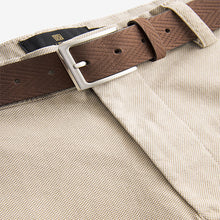 Load image into Gallery viewer, Stone Belted Chino Shorts