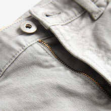 Load image into Gallery viewer, Light Grey Slim Fit Coloured Stretch Jeans