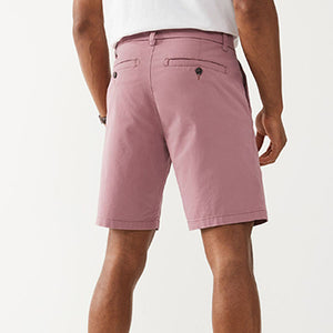 Pink Stretch Chino Shorts