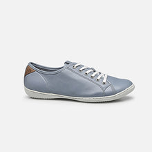 Load image into Gallery viewer, Women's sneakers all soft leather blue