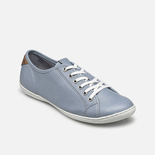 Load image into Gallery viewer, Women's sneakers all soft leather blue