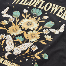 Load image into Gallery viewer, Charcoal Grey Oversized Graphic T-Shirt (6yrs)