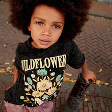 Load image into Gallery viewer, Charcoal Grey Oversized Graphic T-Shirt (6yrs)