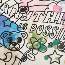 Load image into Gallery viewer, Ecru White Bears Oversized Graphic T-Shirt (3-12yrs)