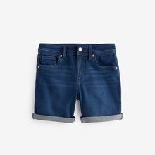 Load image into Gallery viewer, Inky Blue Denim Denim Boy Short
