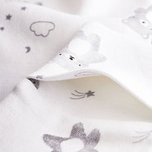 Load image into Gallery viewer, Monochrome Monochrome Bear Baby Sleepsuits 3 Pack (0-2yrs)