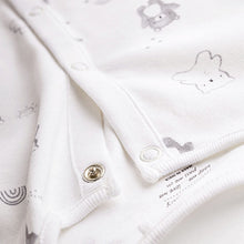 Load image into Gallery viewer, Monochrome Monochrome Bear Baby Sleepsuits 3 Pack (0-2yrs)